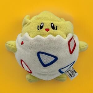 TOMY Pokemon Togepi Nintendo Plush Stuffed Doll Soft Collectible Toy 2017